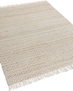 Tapete De Juta Creme 140 X 200 Cm Afrin