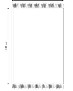 Tapete De Juta Creme 140 X 200 Cm Afrin