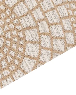 Tapete De Juta Creme E Branca 160 X 230 Cm Ariba