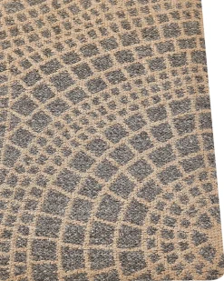 Tapete De Juta Creme E Cinzenta 160 X 230 Cm Ariba