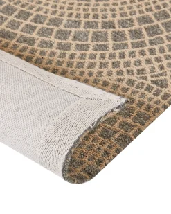 Tapete De Juta Creme E Cinzenta 160 X 230 Cm Ariba