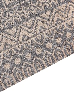 Tapete De Juta Creme E Cinzento 160 X 230 Cm Baglar