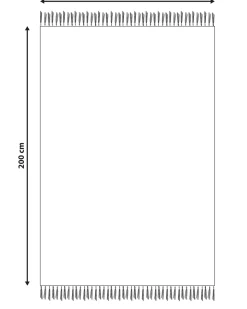 Tapete De Juta E Algodao Creme 140 X 200 Cm Dortyol