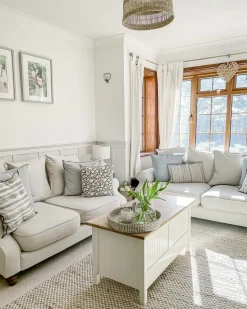 Tapete De Juta E Algodao Creme 140 X 200 Cm Zerdali