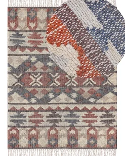 Tapete De Juta Multicolor 160 X 230 Cm Kalfa