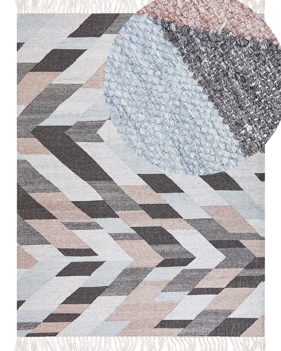 Tapete De Juta Multicolor 160 X 230 Cm Nakkas