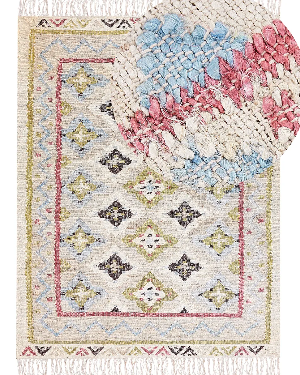 Tapete De Juta Multicolor 160 X 230 Cm Terkos