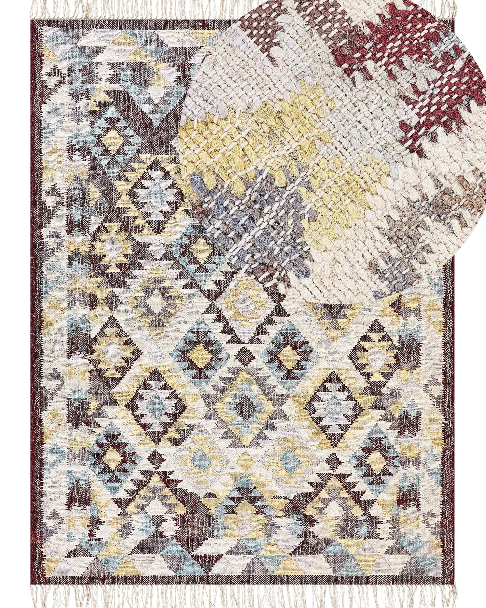 Tapete De Juta Multicolor 160 X 230 Cm Fener