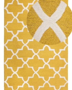 Tapete De La Amarela 160 X 230 Cm Silvan