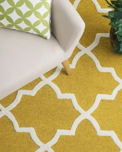 Tapete De La Amarela 160 X 230 Cm Silvan