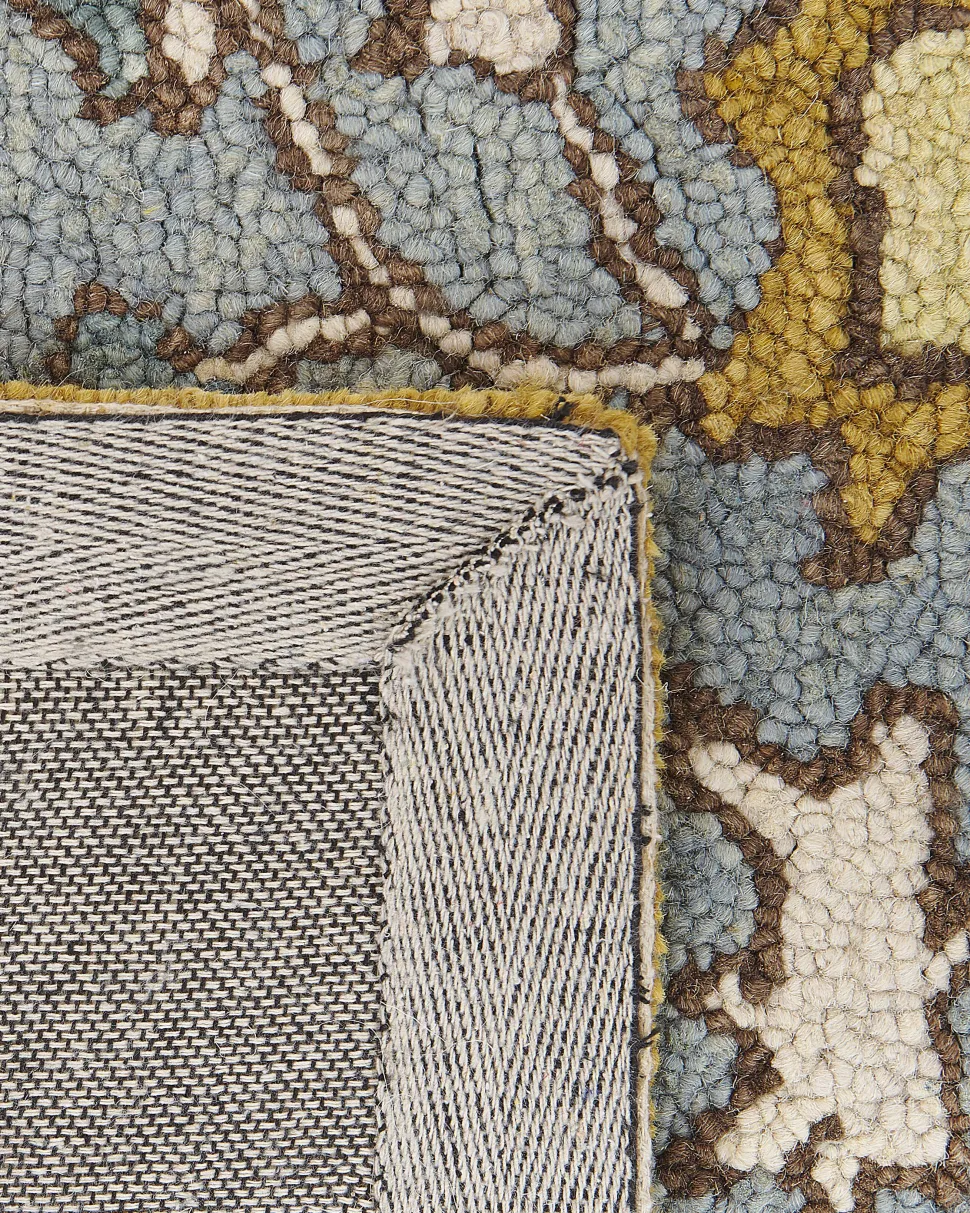 Tapete De La Amarelo E Azul 160 X 230 Cm Mucur