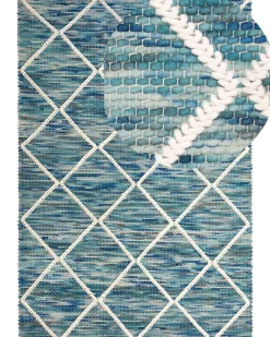 Tapete De La Azul 160 X 230 Cm Belenli