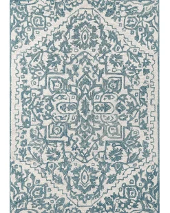 Tapete De La Azul E Branca 160 X 230 Cm Ahmetli