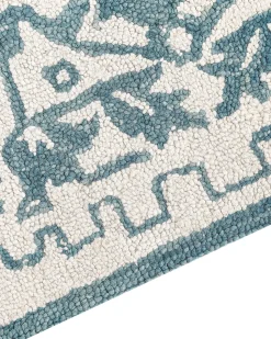 Tapete De La Azul E Branca 160 X 230 Cm Ahmetli