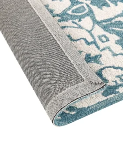 Tapete De La Azul E Branca 160 X 230 Cm Ahmetli