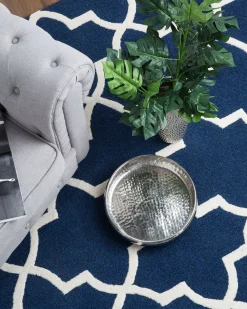 Tapete De La Azul Marinho 160 X 230 Cm Silvan