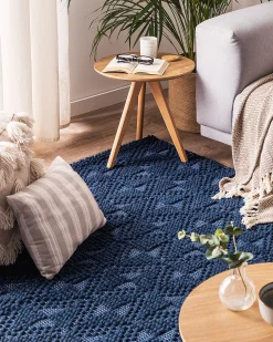 Tapete De La Azul Marinho 160 X 230 Cm Savran