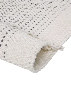 Tapete De La Branca E Cinzenta 160 X 230 Cm Omerli
