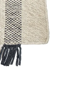 Tapete De La Branca E Preta 160 X 230 Cm Tacettin