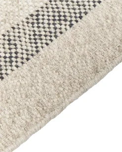 Tapete De La Branca E Preta 160 X 230 Cm Tacettin