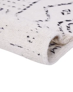 Tapete De La Branco E Preto 160 X 230 Cm Alkent