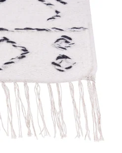 Tapete De La Branco E Preto 160 X 230 Cm Alkent