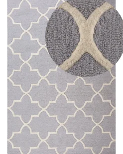 Tapete De La Cinzenta 160 X 230 Cm Silvan