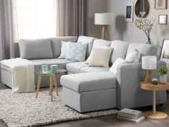 Tapete De La Cinzento Claro 160 X 230 Cm Amdo