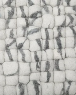 Tapete De La Cinzento Claro 160 X 230 Cm Amdo