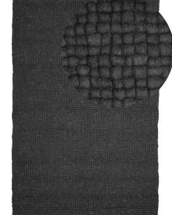 Tapete De La Cinzento Escuro 160 X 230 Cm Amdo