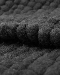 Tapete De La Cinzento Escuro 160 X 230 Cm Amdo