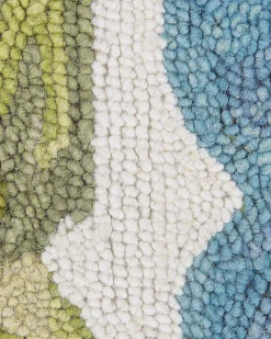 Tapete De La Com Padrao De Folhas Multicolor 160 X 230 Cm Kinik