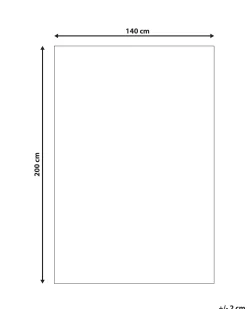 Tapete De La Creme 140 X 200 Cm Banoo