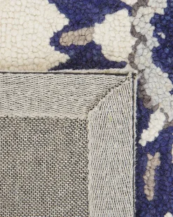 Tapete De La Creme E Azul 160 X 230 Cm Kumru