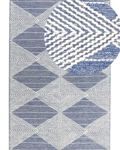 Tapete De La Creme E Azul 160 X 230 Cm Datca