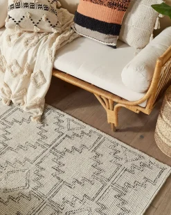 Tapete De La Creme E Preta 140 X 200 Cm Urla