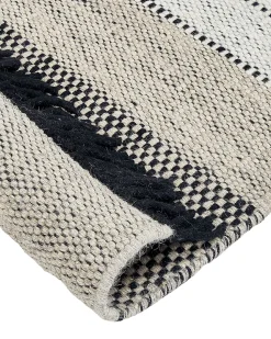 Tapete De La Creme E Preta 160 X 230 Cm Yazlik