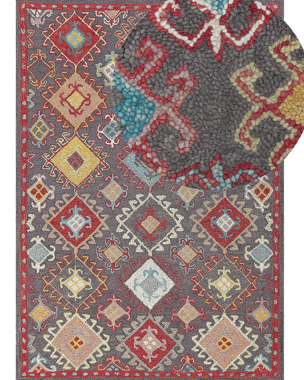 Tapete De La Multicolor 160 X 230 Cm Finike