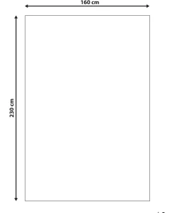 Tapete De La Multicolor 160 X 230 Cm Finike