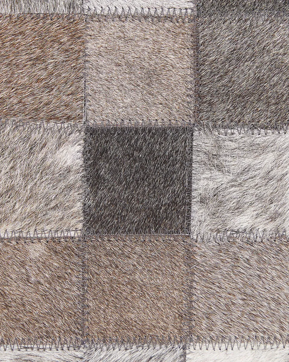 Tapete De Pele Genuina Multicolor 160 X 230 Cm Armutlu