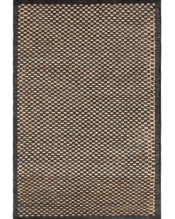 Tapete De Pele Genuina Preta E Creme 140 X 200 Cm Gerce