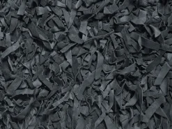 Tapete De Pele Genuina Preta 160 X 230 Cm Mut