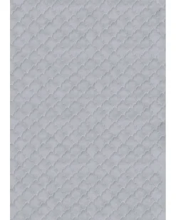 Tapete De Pele Sintetica De Coelho Cinzenta 160 X 230 Cm Gharo