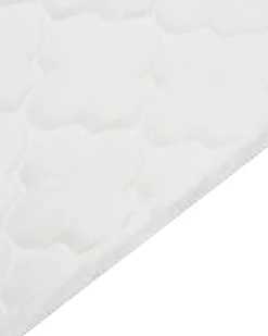 Tapete De Pele Sintetica De Coelho Branca 160 X 230 Cm Gharo