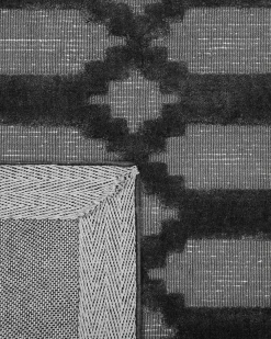 Tapete De Viscose Cinzento Escuro 160 X 230 Cm Cizre