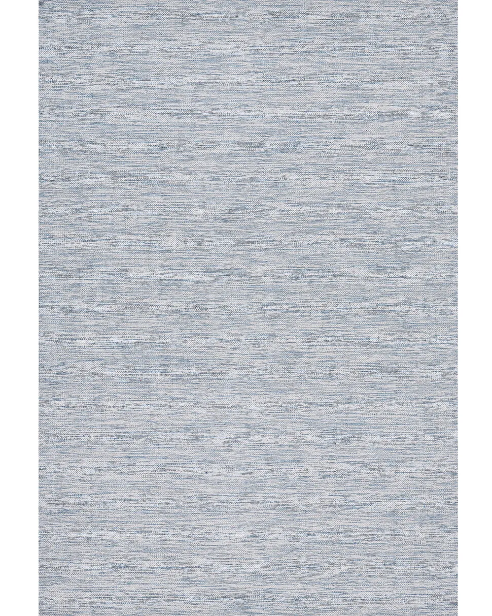 Tapete Em Algodao Azul Claro 160 X 230 Cm Derince
