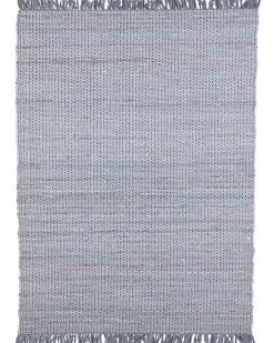 Tapete Em Algodao Cinzento 160 X 230 Cm Besni