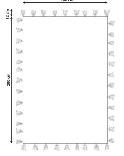 Tapete Em Algodao Creme 160 X 230 Cm Bulcuk