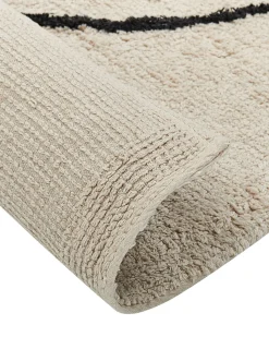 Tapete Em Algodao Creme 160 X 230 Cm Bayir