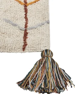 Tapete Em Algodao Creme 160 X 230 Cm Bolay